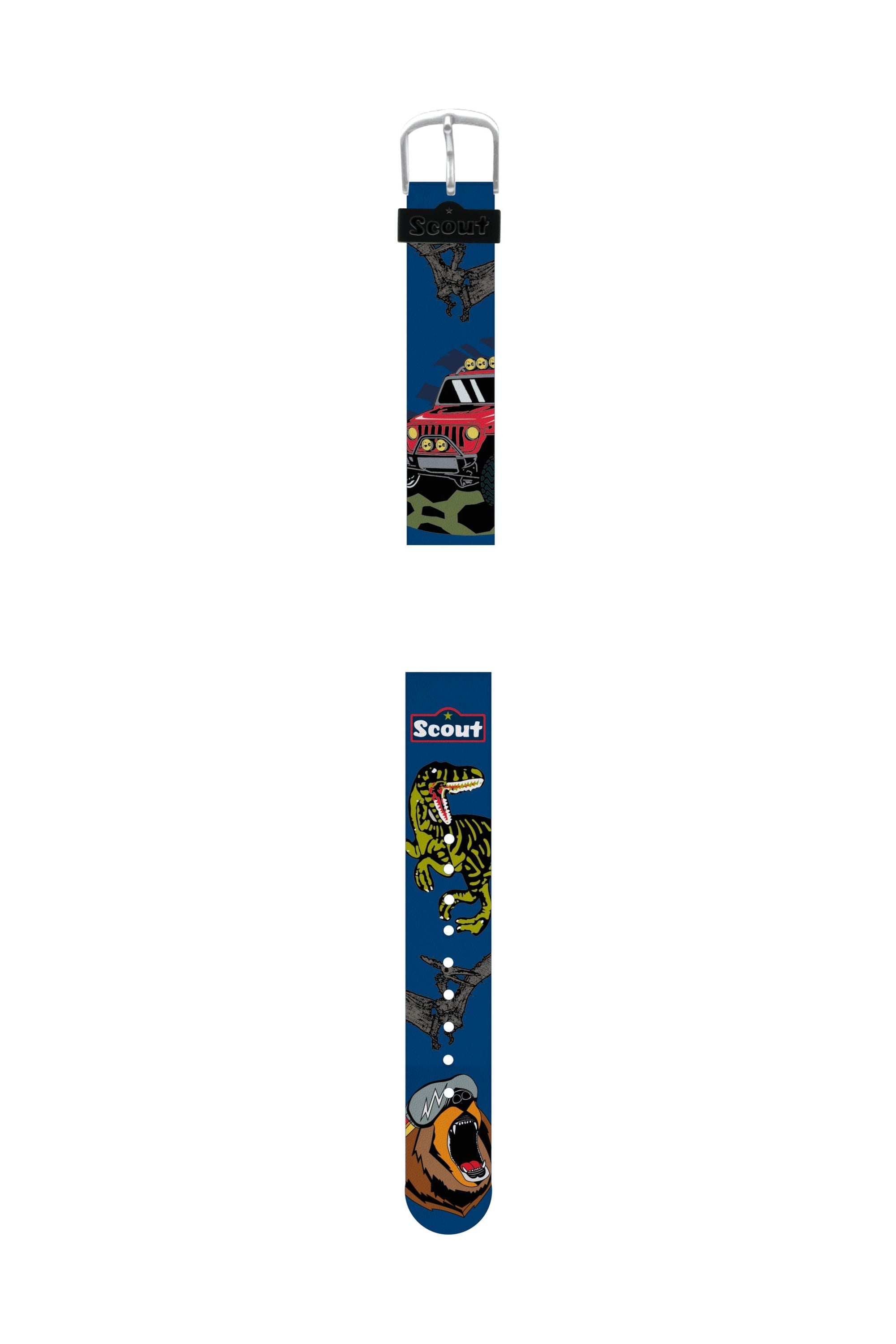 Scout Kunstlederband Serie Crystal Motiv Dino