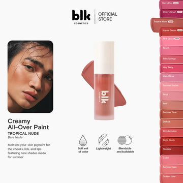 blk cosmetics Creamy All Over Paint in Tropical Nude