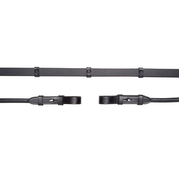 Schockemöhle Sports Leren teugels, haken, met stoppers, Hoofdstel t Hoofdstellen & Teugels