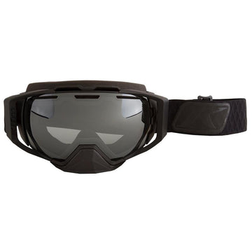 Klim Oculus Snow Goggle Diamond Fade Black - Smoke Silver Mirror and Lt Yellow Tint