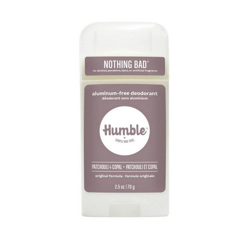 Humble Brands, Patchouli And Copal Stick Deodorant, 70 Grams