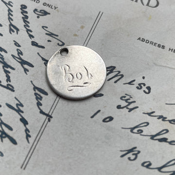 Victorian Bob Love Token Charm