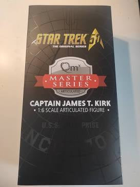 QMX Star Trek The Original Series Master Series Articulated Captain James T Kirk 1/6th Scale Action Figure
