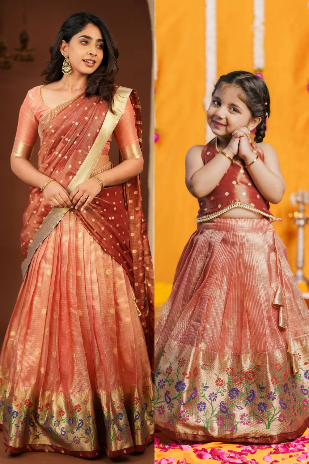 Gargi Peach Mom & Me