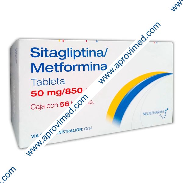 SITAGLIPTINA/METFORMINA (Neolpharma) c/56 TABS. 50/850 MG.