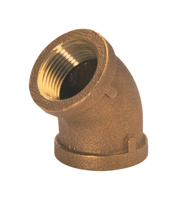 Hailiang Brass 45?? Elbow - 1-1/4" FIP x 1-1/4"