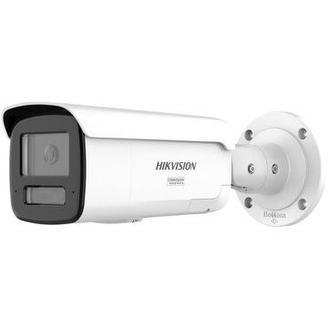 Hikvision DS-2CD2T87G3-LIS2UY/SL 8MP Smart Hybrid Light ColorVu Fixed Bullet Network Camera with Two-Way Audio, Strobe Alarm, IP67 & NEMA 4X