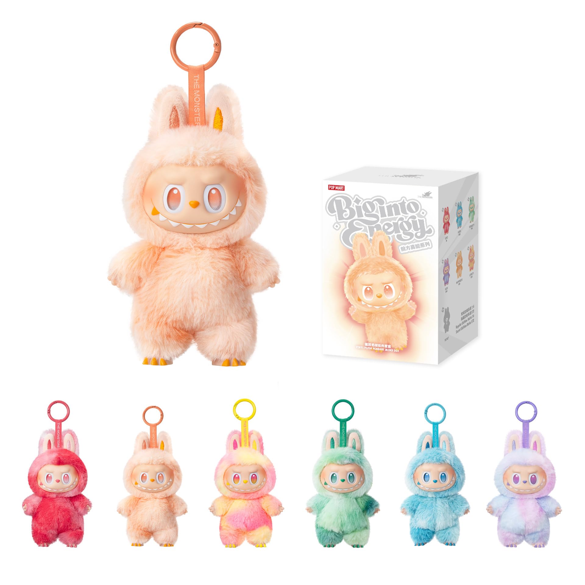 Pop Mart - Labubu Big into Energy Series (Vinyl Plush Pendant) - Blind Box