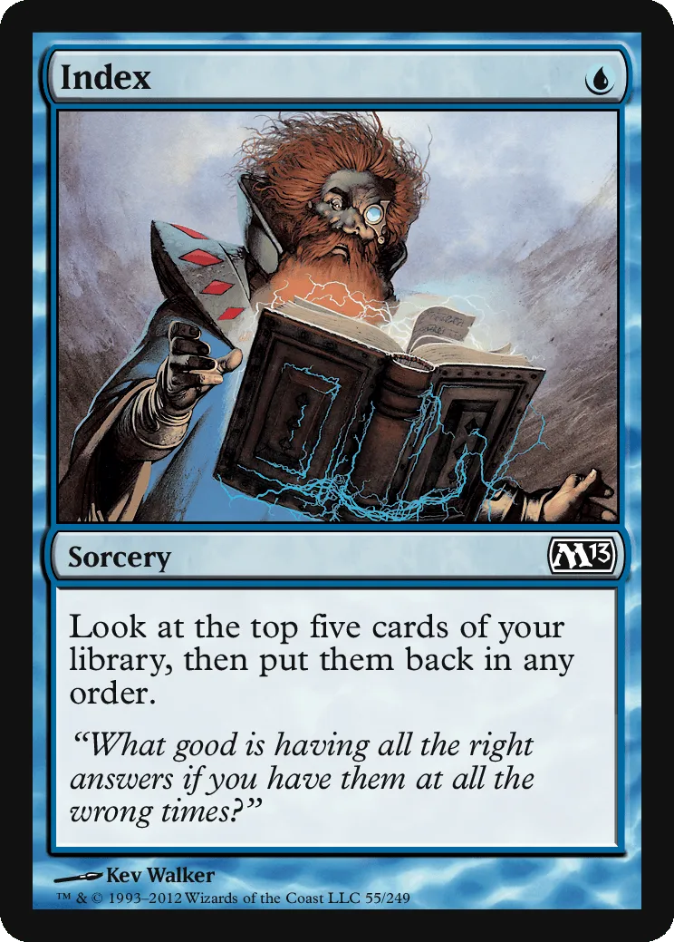 Put cards from your hand ontop of your library?(modern legal) : r/magicTCG