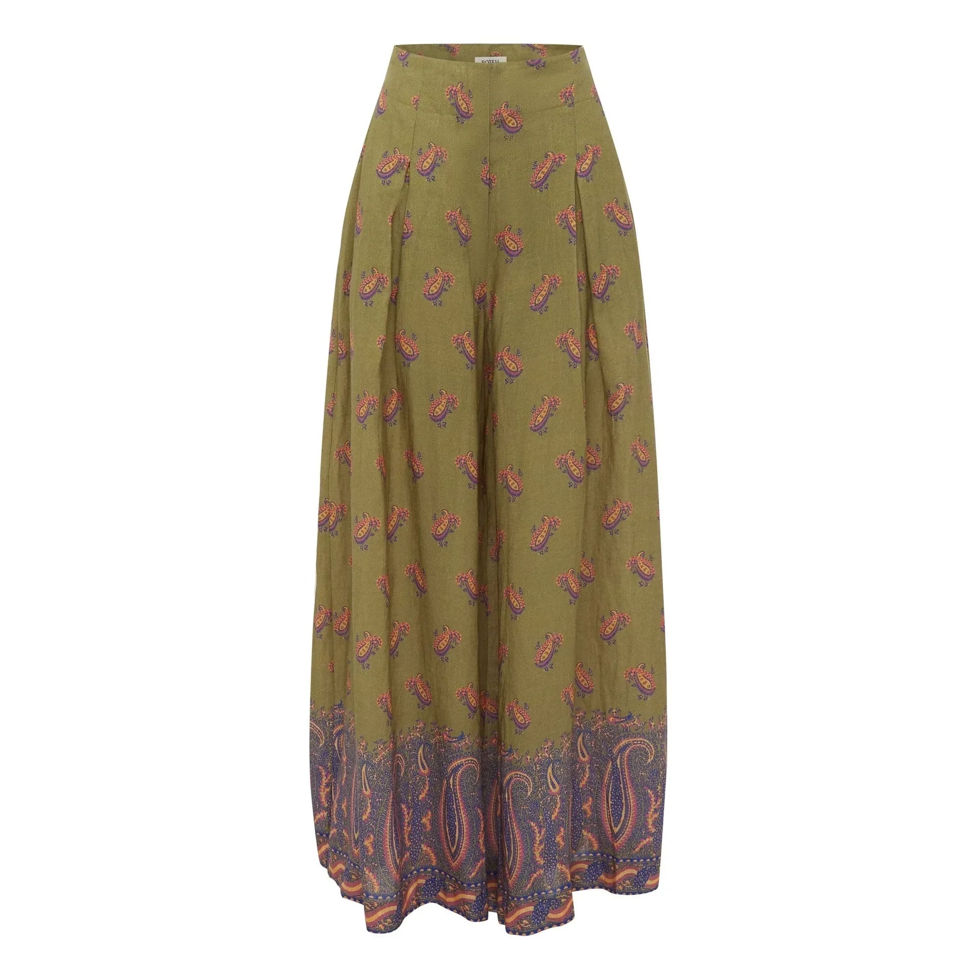 Boteh - Lucent Linen Pants | Khaki