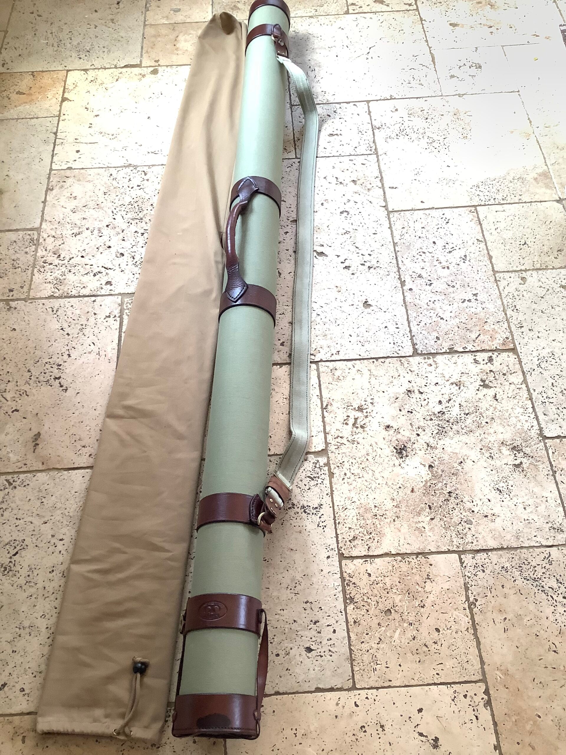 Highest Quality KITANGIRI Canvas Leather Multi-Rod Carrier