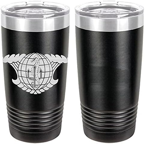 Navy Integrated Undersea Surveillance System (IUSS) Badge Laser Engraved 20oz Tumbler Mugs LET.0036.B