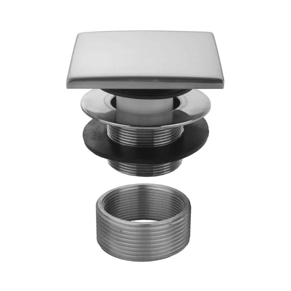 Square Top Toe Control Tub Drain in Multiple Finishes - Maison&Co.