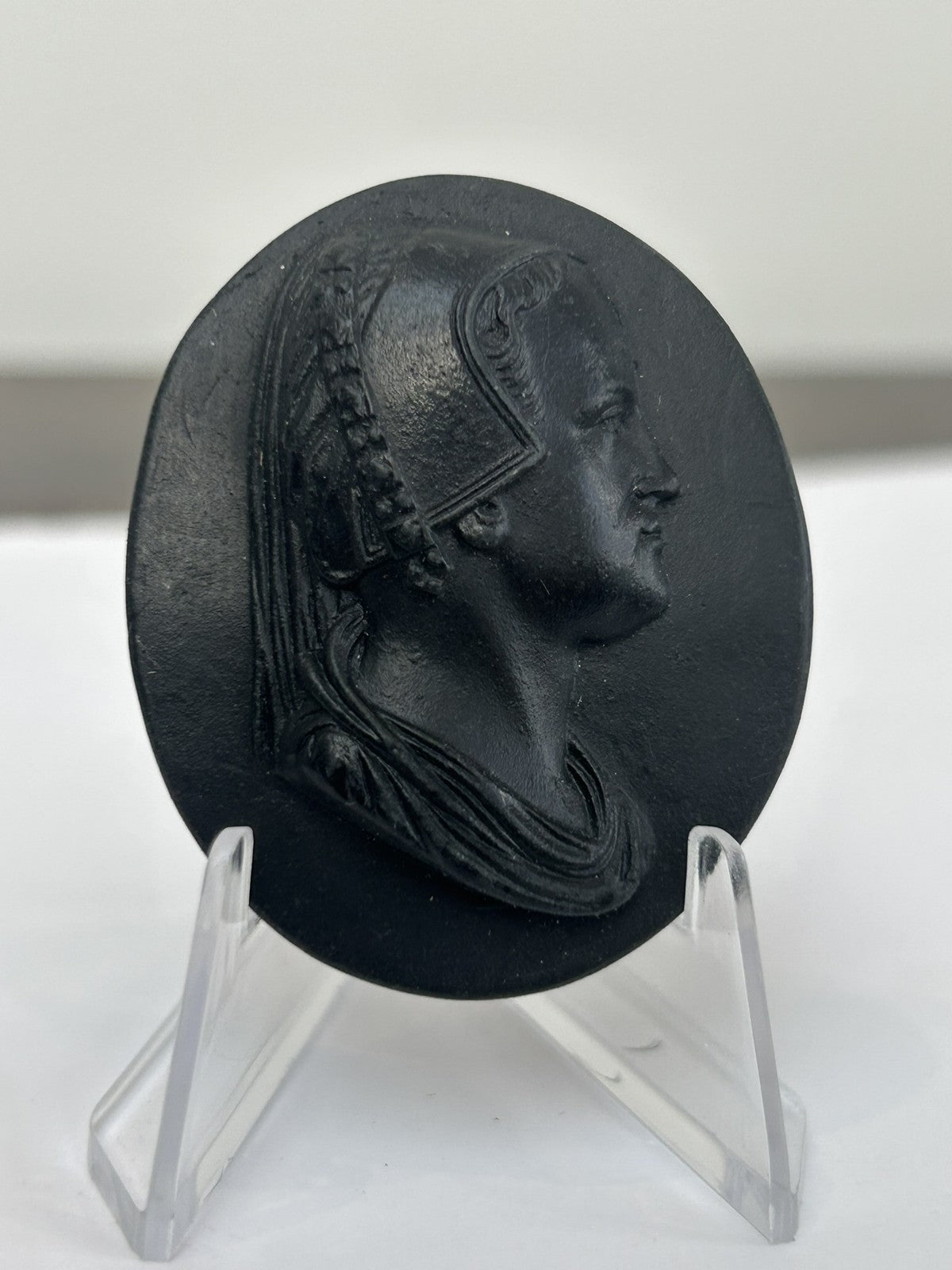 Wedgwood Black Basalt Portrait Medallion No.22 Mary I Kings of England c.18000