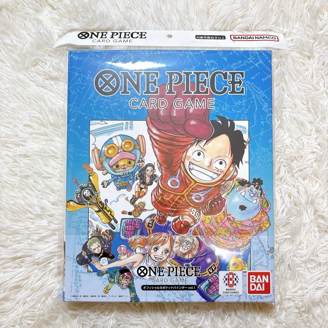 ONE PIECE Card Game Official 9 Pocket Binder Vol.1 with DON!! Card New0