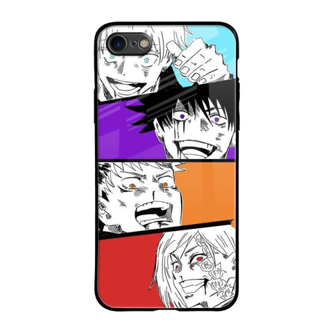 Anime Sketch Glossy Case for iPhone SE 2020