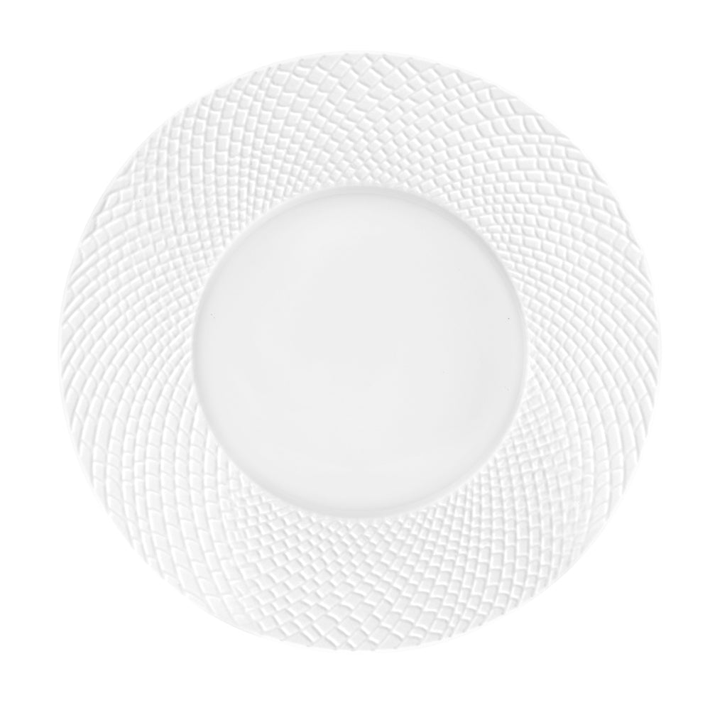 Fade Servizio Tavola Natalizio 18 Pezzi Avena White in Porcellana
