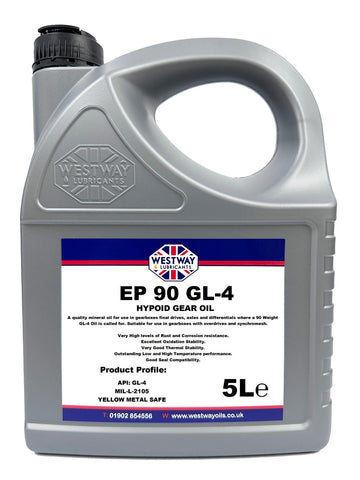 EP 90 Mineral Gear Oil GL-4 Hypoid