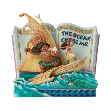 Figurine Vaiana Livre de Contes - Disney Traditions
