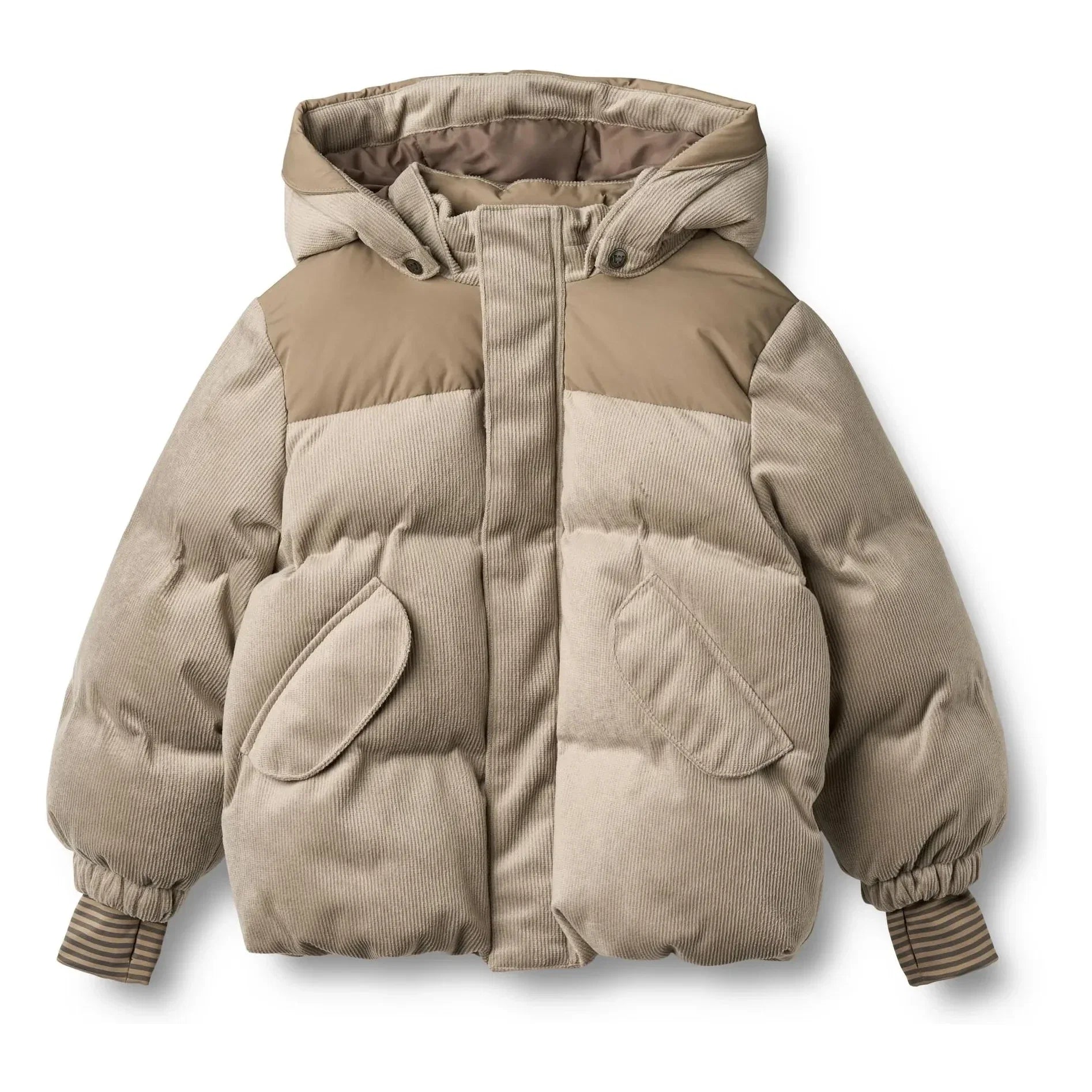 Wheat - Mads Recycled Fiber Puffer Jacket | Beige