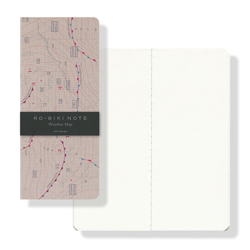 Yamamoto Ro-Biki Notebook | Map Series | Weather Map