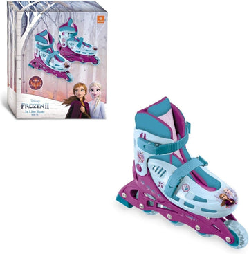 PATTINI IN LINEA FROZEN REGOLABILI DAL 33 AL 36