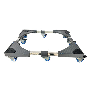 Buildskill Washing Machine Stand (8 Double Wheels)