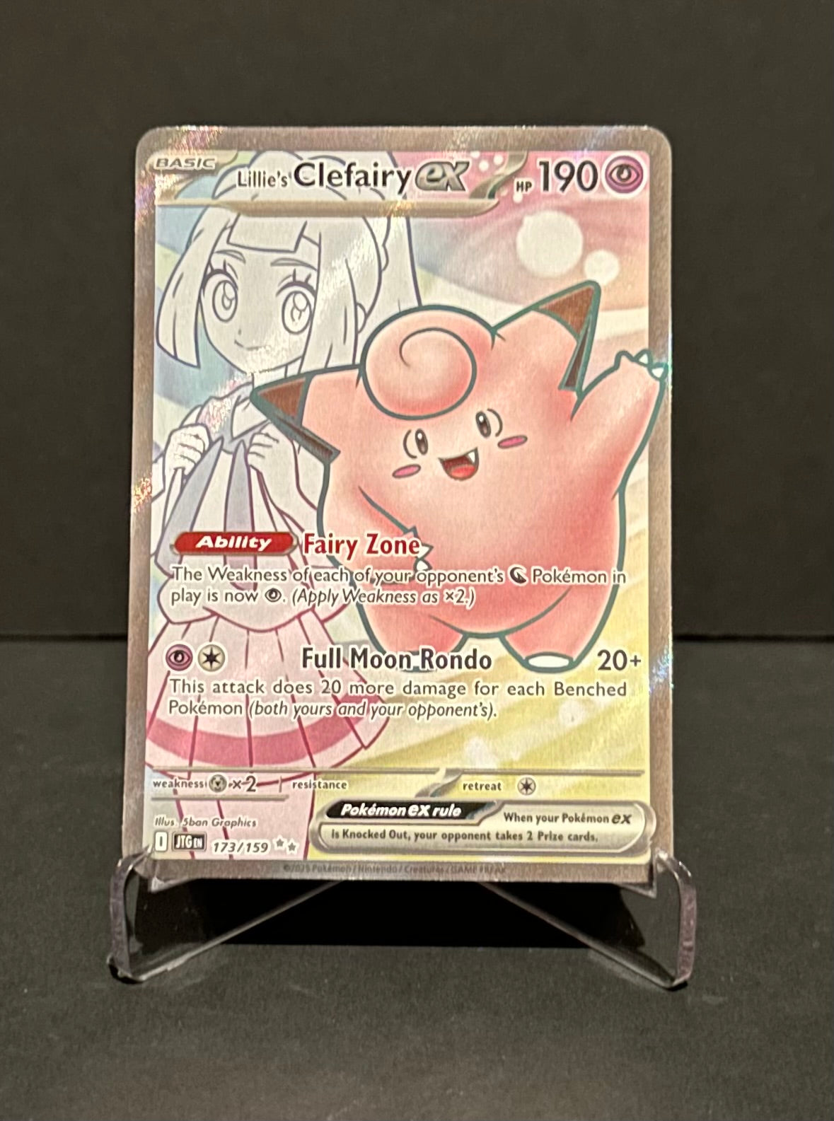 TCG Single: Lillie’s Clefairy ex (Full Art) - Journey Together