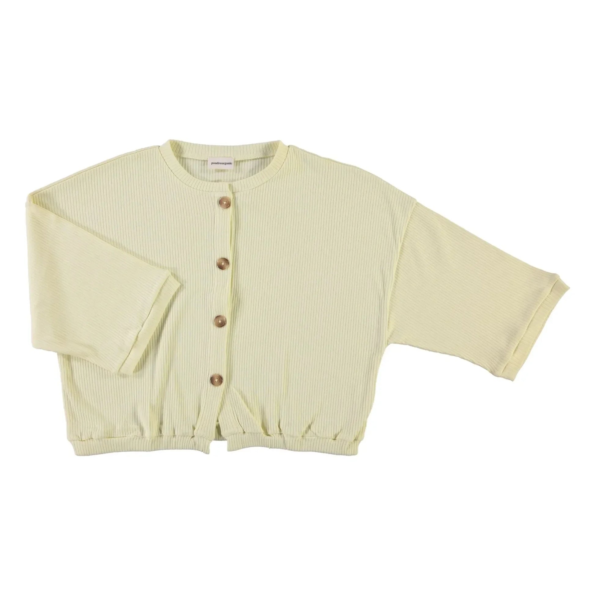 Poudre Organic - Zaatar Cardigan | Yellow