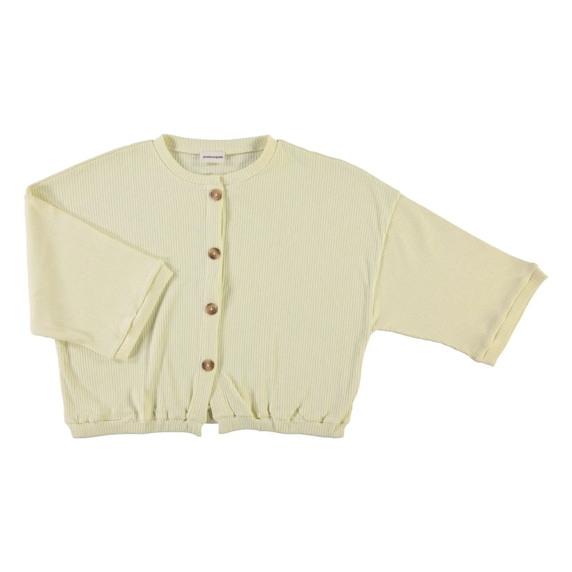 Poudre Organic - Zaatar Cardigan | Yellow