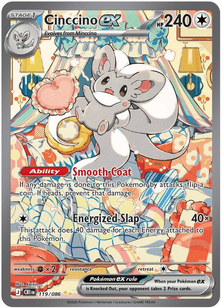 Cinccino Ex 119/086