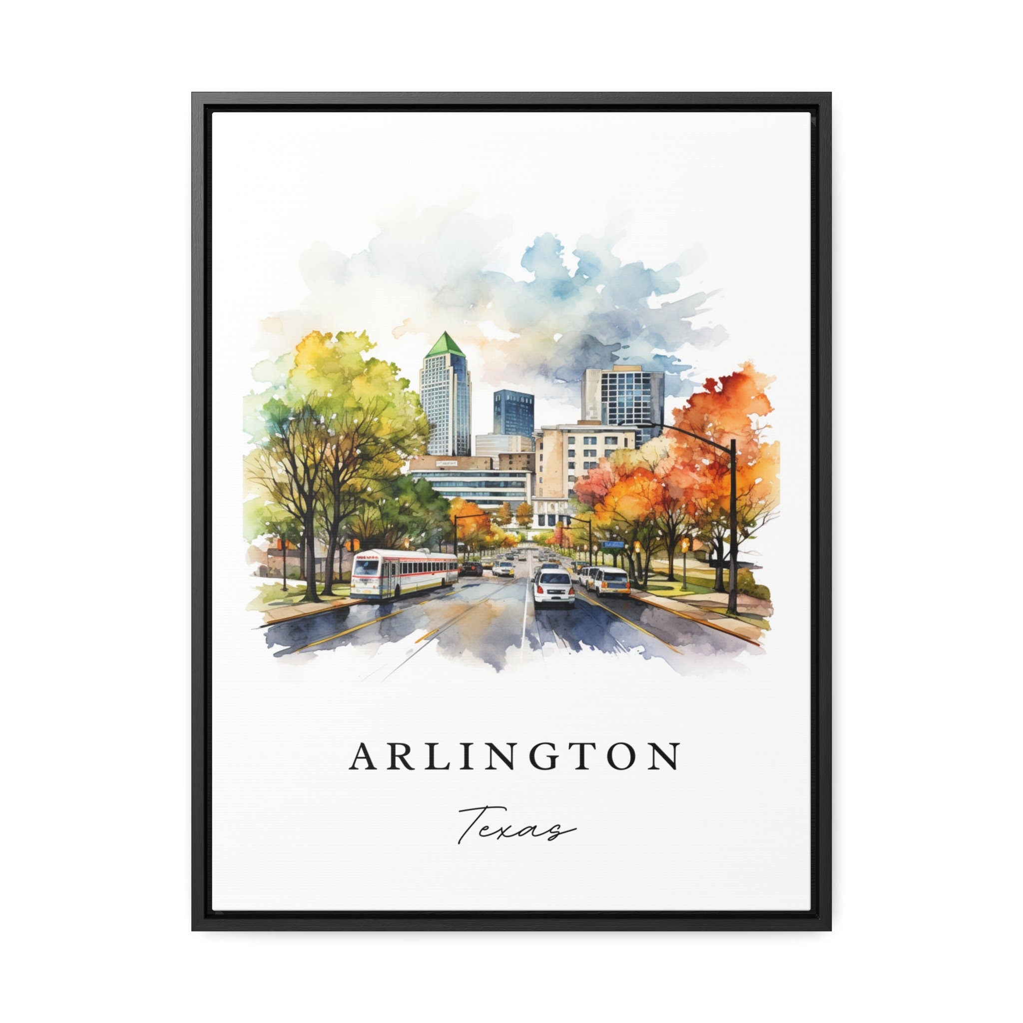 Arlington, Virginia – Watercolor Art Print