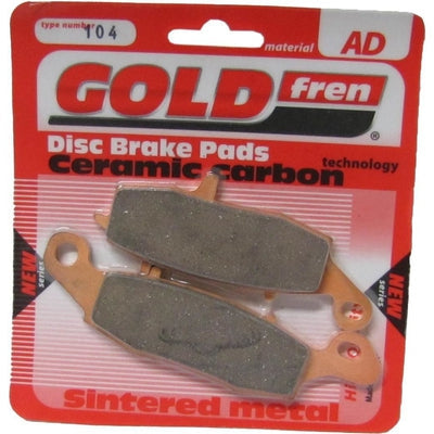 Front Left Goldfren Brake Pad Fits WK 650 TR 2011-2014