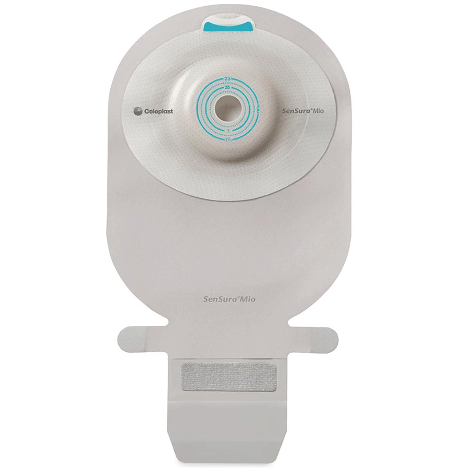 SenSura® Mio Convex Deep 1-Piece Transparent Ostomy Pouch, 31mm Stoma
