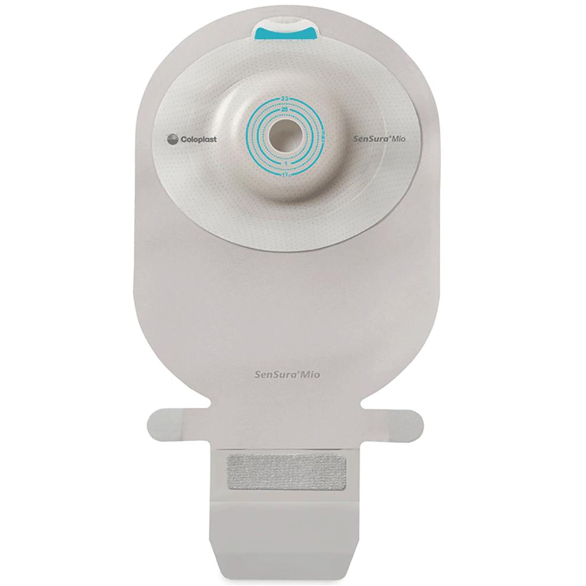 SenSura® Mio Convex Deep 1-Piece Transparent Ostomy Pouch, 31mm Stoma