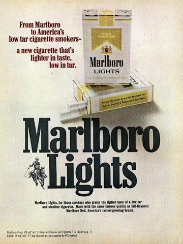 low tar cigarettes Trinkets & Trash