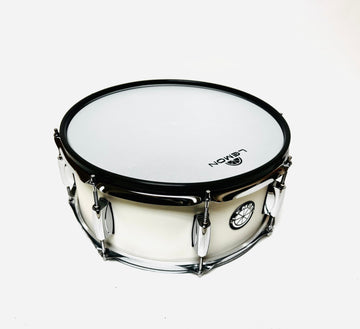 Lemon 14 x 5.5” WHITE Mesh Snare for Roland or Alesis Strike