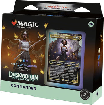 Magic: The Gathering Duskmourn: House of Horror Commander Deck - Miracle Worker
