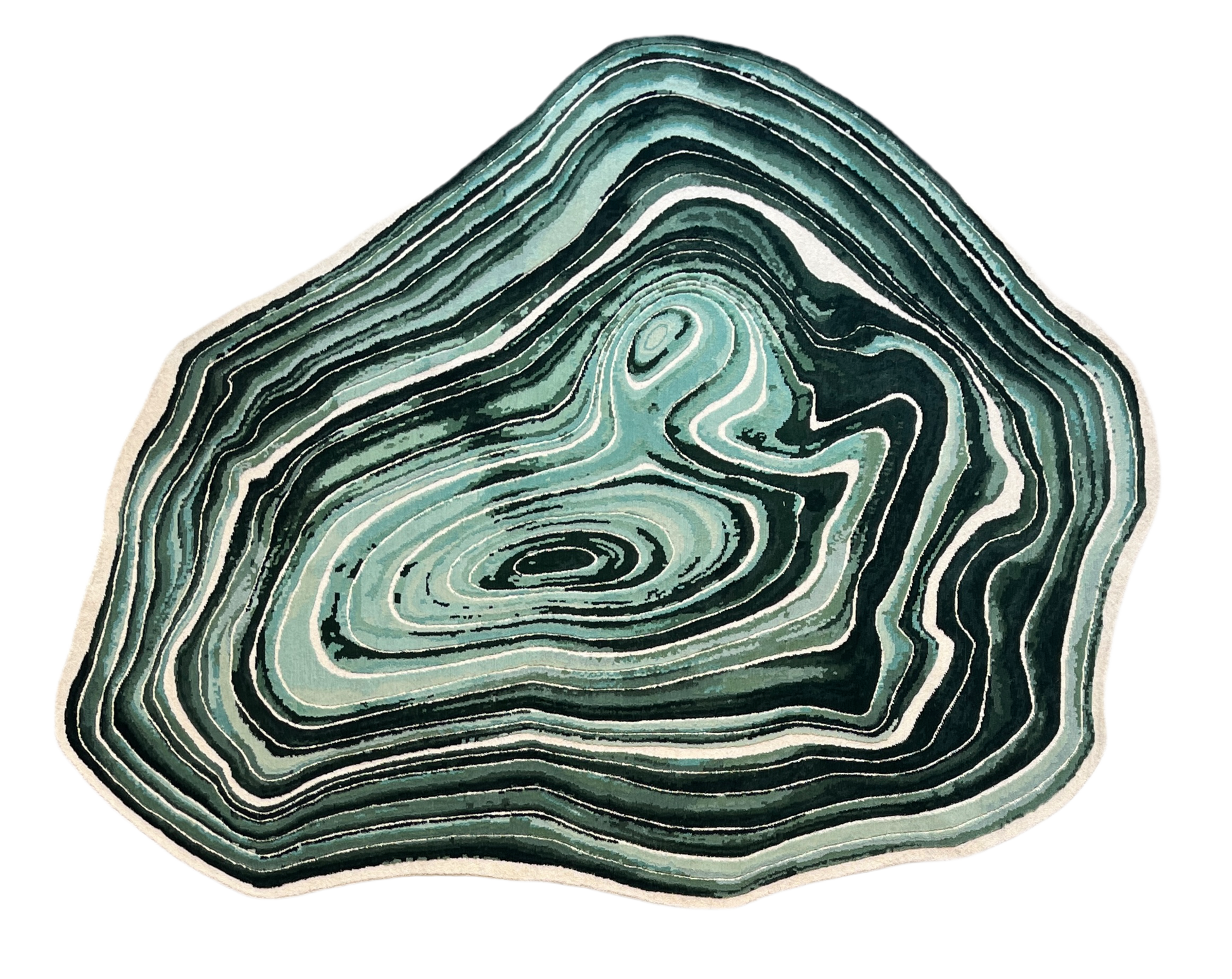 Green Agate No. 2 'The Drop'