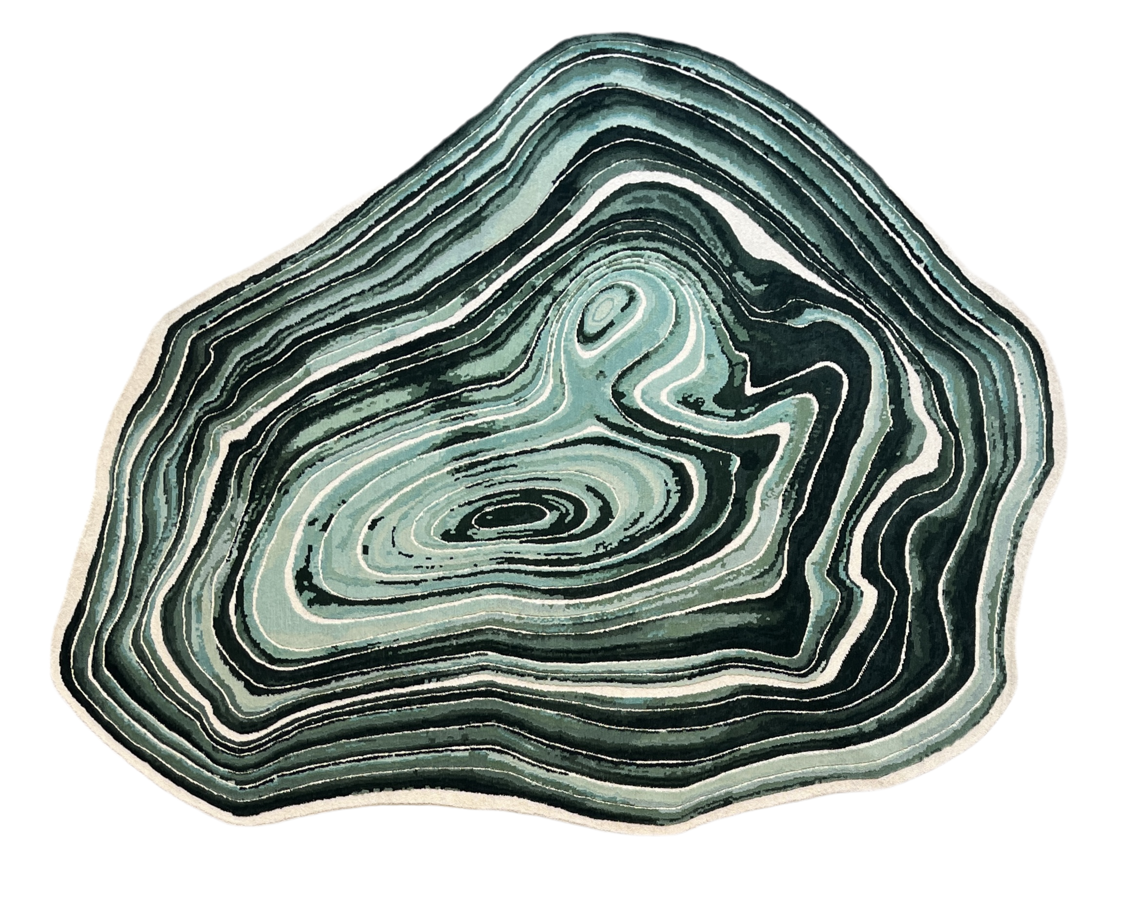 Green Agate No. 2 'The Drop'