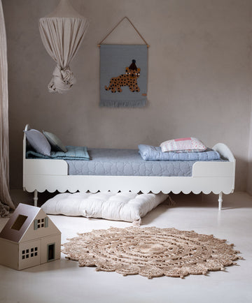 Wood Luck Bed Babushka - Wit - Eenpersoons 90x200cm image 0