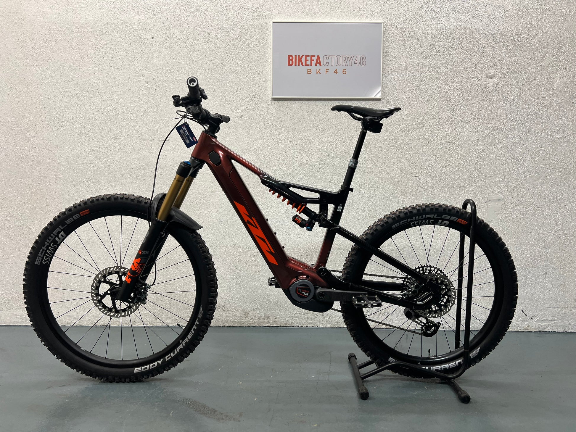 E-Bike KTM MACINA PROWLER EXONIC transparent orange