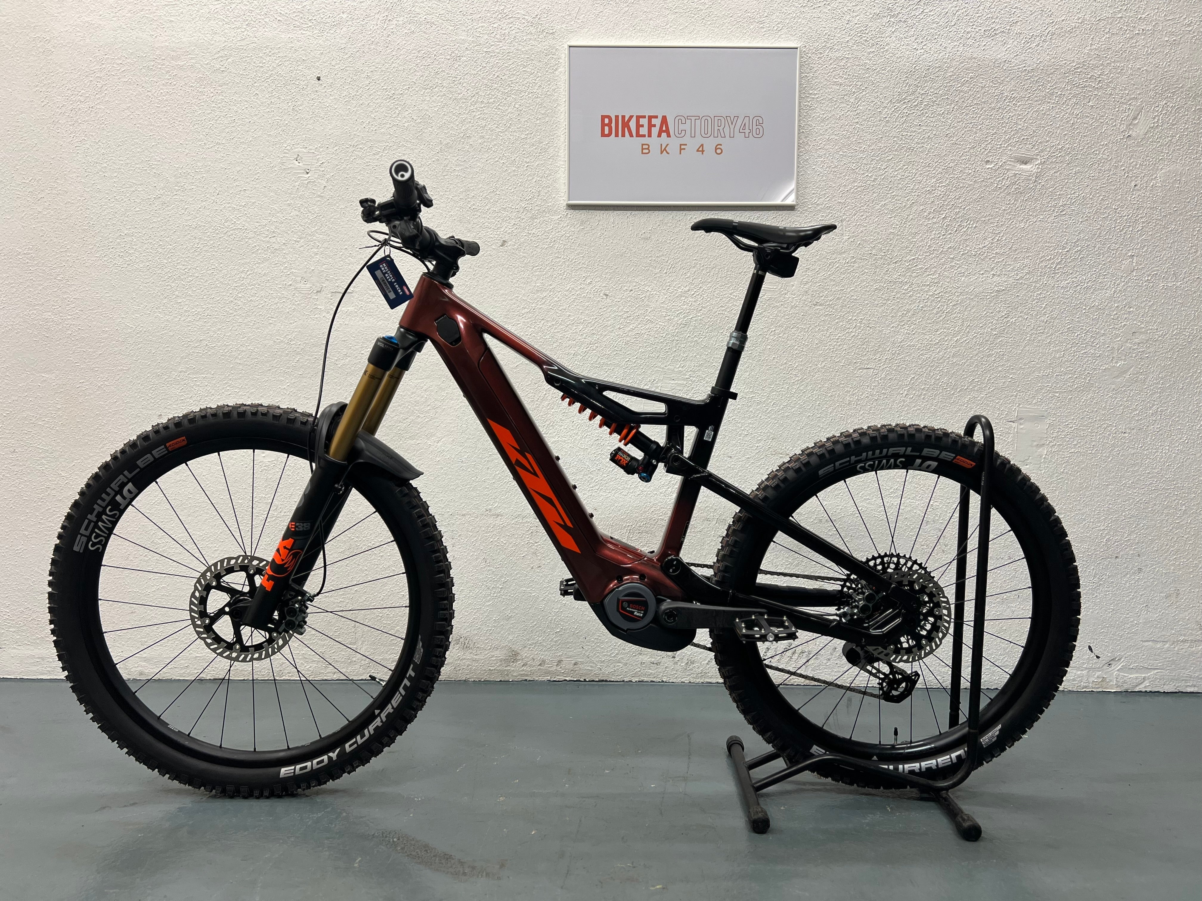 E-Bike KTM MACINA PROWLER EXONIC transparent orange