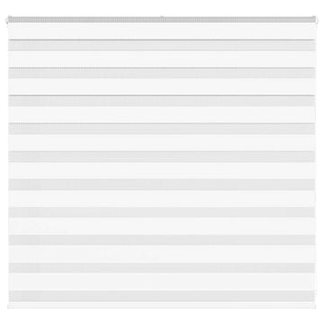 Zebra Blind 160x100 cm stofbreedte 155,9 cm polyester wit