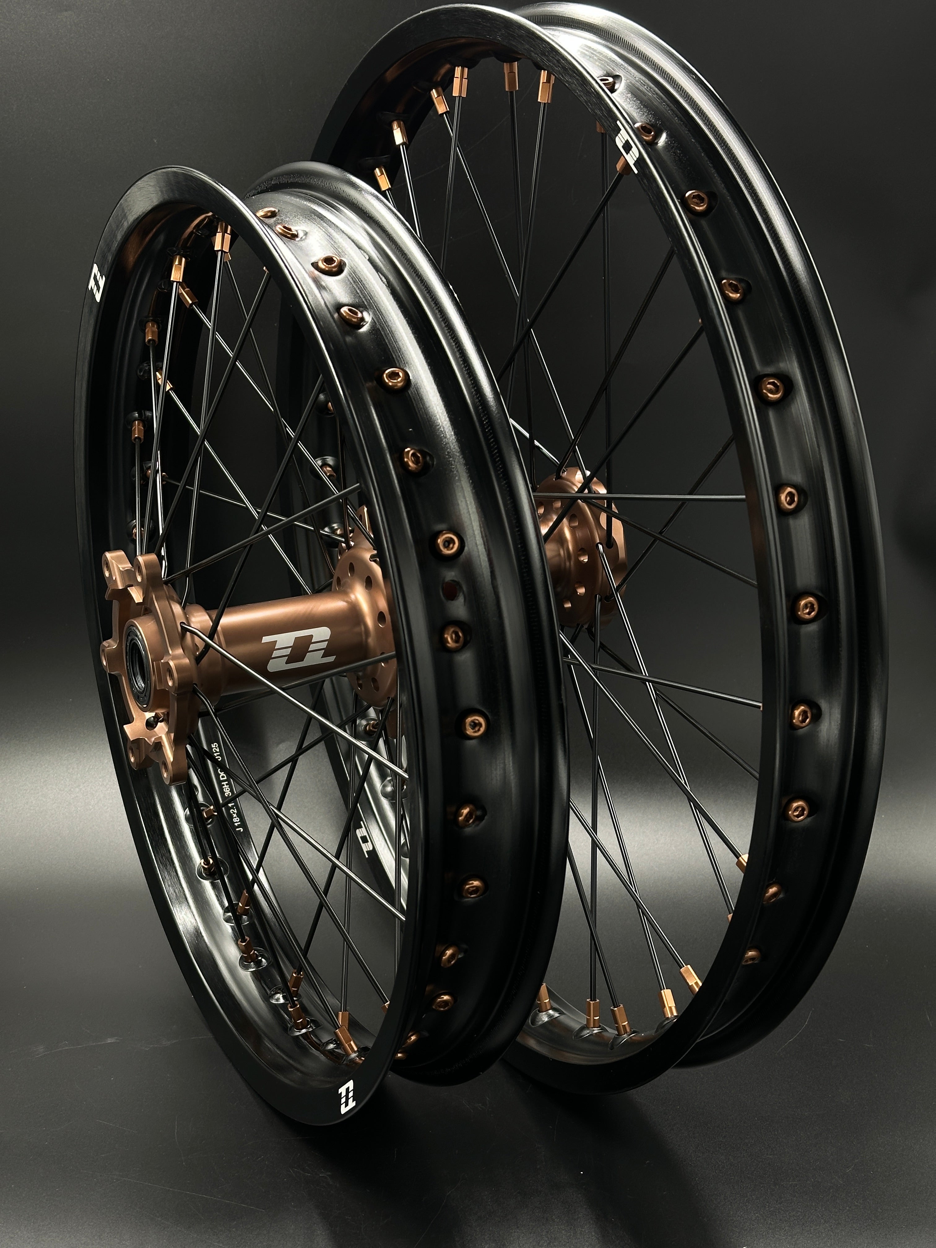 Surron Ultra Bee Wheels 18/21 Black/Bronze