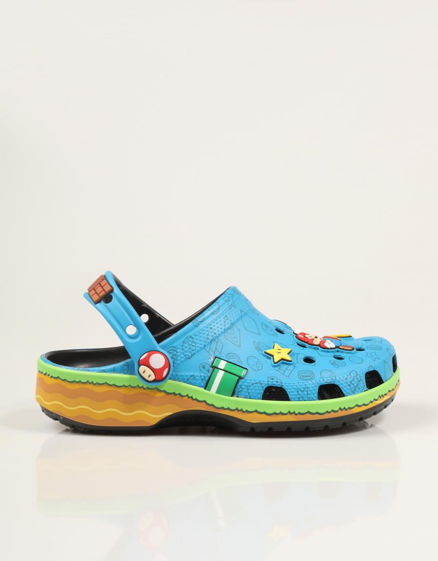 ZUECOS CROCS SUPER MARIO CORE CLS CLG K en color Multicolor