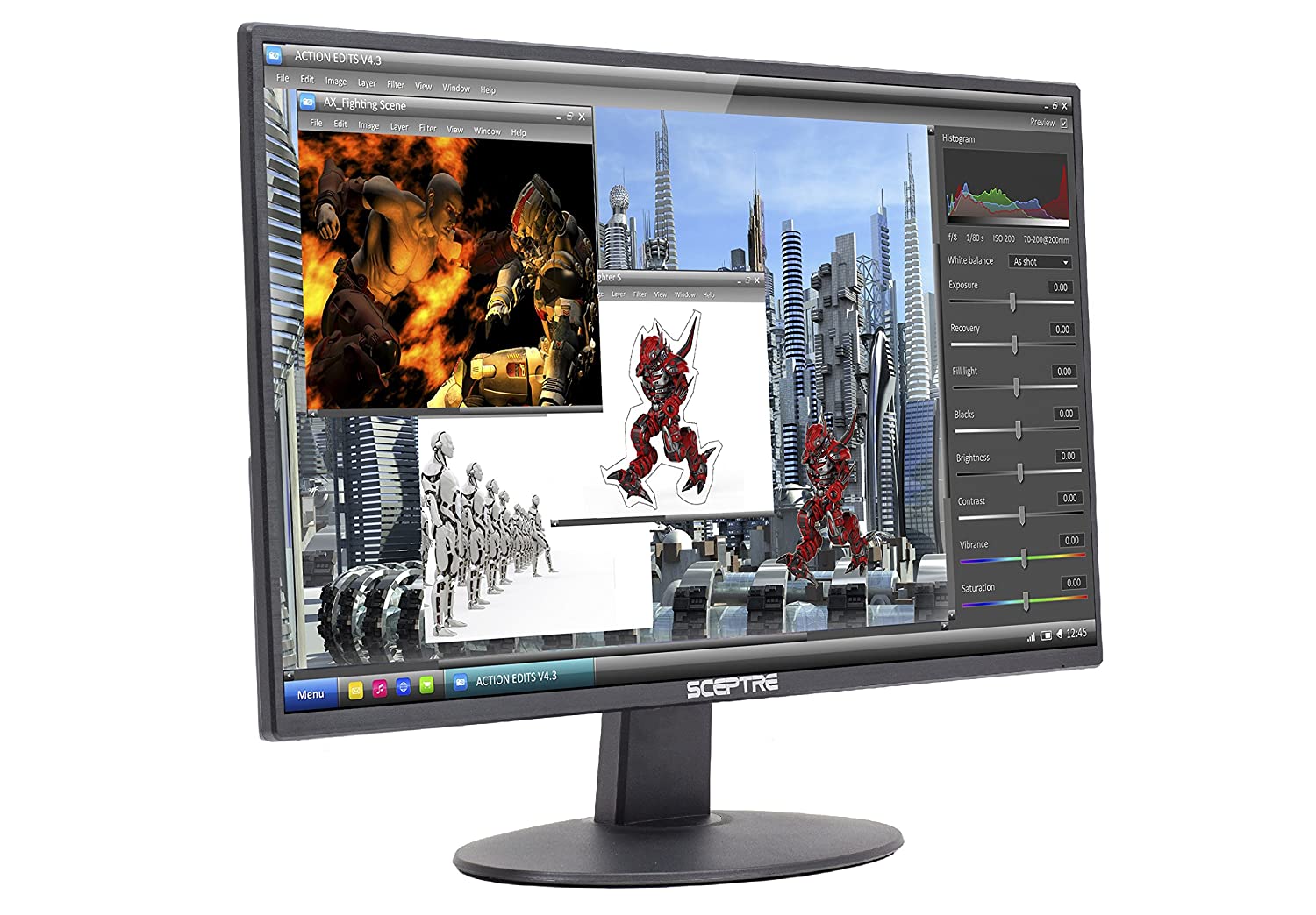 Sceptre 22-Inch Screen LED-Lit Monitor