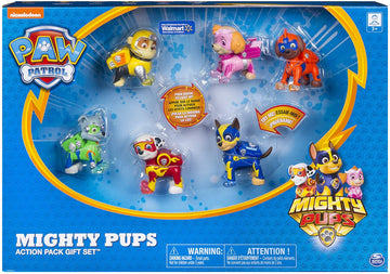 Paw Patrol Mighty Pups Action Pack Gift Set