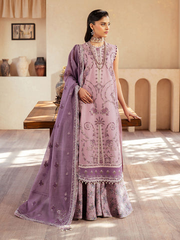 Bin Ilyas | Mehroze Luxury Lawn 25 | 93 - A - Official Bin Ilyas stockist in UK - Sakeena London