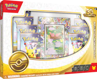 Pokémon Trading Card Game: 30th Celebration Ditto Premium Collection 10-10469-108